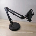 cellular Heavy Round Base Table Stand Arm Phone Tablet Holder